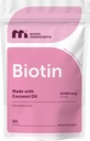 마이크로 성분 Hyaluronic 산을 가진 Biotin 10,000 mcg 봉사 당 25 mg | 코코넛 기름으로 만드는 | 365 Softgel | 일 당 1 | 1개 년 공급 | 비 GMO & 글루텐 자유로운