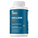 Dr. Tobias Psyllium Daily, 건강한 Bowel 운동, Bentonite Clay, Flaxseed & Natural Ingredients, 콜로겐 건강 지원의 일일 섬유 보충, 180 캡슐과 심리학 후스크 캡슐