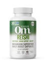 OM MUSHROOM SUPERFOOD Reishi 버섯 캡슐 Superfood 보충교재, 90의 조사, 30의 일, 응력 기복과 면역력을 위한 유기 Adaptogen