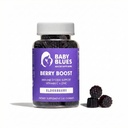 엄마를위한 아기 블루 베리 부스트, 면역 Elderberry Gummies 면역 지원 성인, 비 GMO 면역 체계 비타민 부스터 비건 글루텐 무료 구미, 60pcs에 대한 비타민 C와 아연 보충