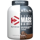 Super Mass Gainer Protein Powder, Rich Chocolate, 52g Protein, 1g Creatine, 1280 칼로리, 10.7g BCAAs, 245g Carbs, Whey Protein Powder, Isolate 및 Casein (8 서빙)