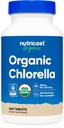 Nutricost 유기 염소 500mg, 240 정제 - 글루텐 무료, 비 GMO