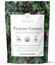 Truvani Protein + Greens Supplement | 시금치, 칼 & 브로콜리 | 10g 유기농 플랜트 기반 단백질 | 20봉 | USDA Organic | 글루텐 & 다이어리 무료 | Vegan | 추가 설탕 없음