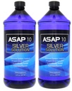 미국 Biotech Labs ASAP 10 PPM 실버 솔 면역 시스템 지원 | 2 팩 32 Oz Totalling 64 Oz