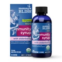 Mommy's Bliss 유기 Elderberry Syrup & 면역 부스트 비타민, 프리 바이오 틱스 & 아이를위한 Echinacea & 성인 1 yr+, 3 Fl Oz