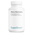 SuperSmart - 아연 L-Carnosine 75mg / 일 (Well-Tolerated) - 아연 Carnosine 보충 | 비 GMO 및 글루텐 무료 - 120 채식 캡슐