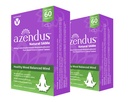 Azendus Mood 400mg 2-Boxes of S-Adendosylmethionine Butanedisulfonate (SAM-e) 120 Enteric 코팅 정제 - Vegan, 글루텐 무료, Soy 무료