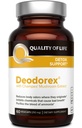 삶의 질 - 해독 지원 - 나쁜 호흡과 몸 냄새 - Deodorex - 60 Vegicaps