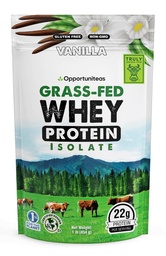 Opportuniteas 잔디 페더럴 익스프레스 바닐라 Whey 단백질 격리 분말 - 인공 감미료 없는 22g 단백질 분말, 호르몬 자유로운 코우, 비 GMO - 1lb