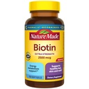 성격은 Biotin 2500 mcg 여분 힘, Biotin 보충교재 지원 건강한 머리 피부 & 못, 150 Softgels, 150 일 공급을 만들었습니다