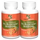 SEABUCKWONDERS 바다 Buckthorn 씨 오일, 유기 바다 Buckthorn로 만든, 60 카운트 Softgels (패키지 2)