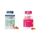 SmartyPants 여자와 십대 녀석 Multivitamin Gummies 뭉치: 오메가 3 (DHA/EPA), 메틸 포레이트, CoQ10, 비타민 D3, C, 비타민 B12, B6, 비타민 A, K & 아연, 글루텐 자유로운 (30 일 공급)