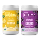 Ultima Replenisher Electrolyte Powder Drink Mix Bundle – Sugar Free – Lemonade and Grape, 90 서빙 – Hydration Powder - 6 Key Electrolytes 및 Trace Minerals – Keto Friendly, Non-GMO