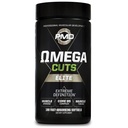 PMD Sports Omega Cuts Elite -Fat Loss-Muscle Defining Formula - 오메가 지방산, MCT 및 CLA 근육 정의 및 유지 보수 - 여성과 남성을위한 Keto Friendly - 자극제 무료 (180 Softgels)