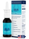 Nasal Cleanse - 의사 추천 안티 바이러스 나살 이오딘 스프레이 린스 병 250 복용량까지 - 웰빙을위한 Nasal 스프레이 - 미국에서 만든