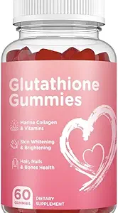 Glutathione 피부 관리 - 피부 Brightening - Gummies 교원질 - 노화 방지 L-Glutathione - 바다 교원질 & 비타민