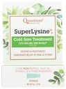 Quantum SuperLysine+ Cold Sore Treatment Ointment|통, 굽기, 가려움증|반기 치료 시간|0.25 Ounce