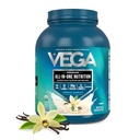 Vega 한 가지 영양 유기 - 20g 식물 기반 완두 단백질, 프랑스 바닐라, 43 서빙, 비타민 A & C, 프로 바이오 틱스, 그린, 비건, 케토, 글루텐 무료, 3.63lbs (패키지 May Vary)