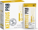 Pruvit Keto//OS Pro 바나나 크림 + MCT Ketones - 에너지 부스트, 더 나은 소화 및 도움을위한 Keto / / OS Pro 보충 노화 과정 - 20 패킷