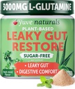 Yuve Gut 건강 Restore, Vegan & Non-GMO 누설 Gut 수리용 연장통은, L 글루타민, Licorice, & Aloe, 약제 급료와 더불어, 가스 & SIBO를 완화하는 것을 돕습니다, 30의 봉사