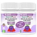 아이 Chewable 철 보충교재, Ferronyl® 탄산염 철 9 mg, 비타민 C 30 mg, 포도 풍미, 90의 정제 (2개의 병)