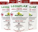 Leonflax, 100 % Authentic Canadian Flax Seed, All-Natural, 높은 섬유 함량, 소화 건강, 18 Oz, Bag, Natural Health Corporation (Pack of 3)를 개선하기 위해 규정식 보충교재