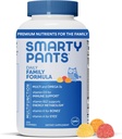 남자를 위한 SmartyPants Multivitamin, 여자 & 아이들: Omega 3 물고기 기름 (EPA/DHA), Methylfolate, 비타민 D3, C, 비타민 B12, B6, 비타민 A, K & 아연, 200 조사 (30 일 공급)를 가진 비타민 Gummies
