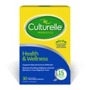 Women & Men을위한 문화 건강 및 웰빙 매일 Probiotic - 30 개 - 15 억 CFU & Proven-Effective Probiotic Strain 지원 Immune 시스템 글루텐 무료, Soy Free, Non-GMO