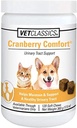 Vet Classics Cranberry Comfort Urinary Tract Pet Supplement for Dogs, Cats – Dog Bladder Health, Cat Bladder Control – Incontinence의 애완 동물 보충제 – 120 Soft Chews