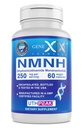 Genex 공식 250mg NMNH (60 캡슐 - 30 서빙) | UthpeakTM NMNH (Dihydronicotinamide Mononucleotide) 건강한 시효를위한 NAD + 전구 - Non-GMO, 글루텐 - 무료, 채식
