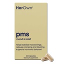 그녀의 자신의 PMS, PMS 증상을 지원, 긍정적 인 무드를 촉진, 자연 호르몬 균형, 도움은 주름을 잡는, 뜨거운 플래시 망고 기복, 글루텐과 소이 무료, Vegan, 30 캡슐, 30 서빙