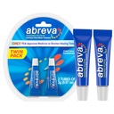 Abreva 10 퍼센트 Docosanol 찬 Sore 처리, 2.5 일에서 당신의 Fever Blister를 대우하십시오 - 0.07 oz 관 x 2
