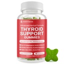 Thyroid Support Gummies - Selenium Supplement & Iodine 보조 식품 - 여성 및 남성을위한 에너지 부스터 - Metabolism 지원 보조 식품