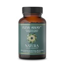 Natura Health Products Flew Away Supplement - 면역 시스템 지원 및 계절 방어 - Ginger, Elderberry, Propolis 및 Eucalyptus (60 캡슐)를 특징으로