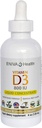 Eniva 건강 액체 비타민 D (D3) | 급속한 흡수를 위해 공식화하는 닥터 (120 mL)