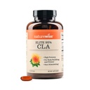 NatureWise CLA 1300 - 95 % 여성과 남성을위한 Active Conjugated Linoleic Acid Stimulating, 체중 및 피트니스 목표 지원 - Non-GMO, 글루텐 무료 - 90 Softgels [1 개월 공급]
