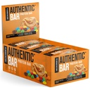 Jacked Factory Authentic Bar Peanut Butter Candy Protein Bar - 맛있는 식사 교체 에너지 바 w / 16g Whey Protein Isolate, 순수 꿀, 건강한 지방의 천연 설탕 - 12 팩