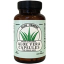 알로에 Vera 캡슐 180 조사 동결 건조된 젤과 잎 분말 IC BPS 지원 소화와 Bladder 건강 미국에서 만든 자연 보충교재