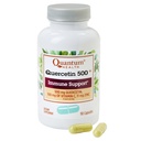Quantum 건강 Quercetin+ 500mg 아연을 가진 강력한 면역 지원 보충교재 11 mg & 비타민 C 100 mg - 여성 & 남자를 위한 계절 면역성 부스트, 호흡 건강 & Gut 지원 Complex - 90의 캡슐