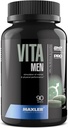 남성용 Maxler VitaMen Multivitamin - 스포츠 및 성능을위한 높은 Potency Men's Multivitamins - 남성 비타민 및 미네랄 혼합, 아미노산 혼합, 효소 혼합 - 90 정제