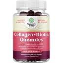 여성을위한 머리 피부와 손톱 Gummies - 여성을위한 여분의 힘 Biotin 및 교원질 Gummies - 비 GMO Kosher Marine Collagen Biotin 10000mcg (45 일)
