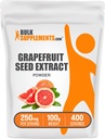 BulkSupplements.com 자몽 씨앗 추출물 분말 - 자몽 씨앗 보충제, 산화 방지제 소스 - 초본 보충, 글루텐 무료, 서빙 당 250mg, 100g (3.5 oz) (팩 1)