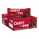 Quest Nutrition Chocolate Brownie Protein Bar, 20g Protein, 1g Sugar, 4g Net Carb, 글루텐 무료, 글루텐 무료, 12 개