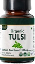 Tulsi 120 정제 - USDA 유기성 분지 - 스트레스 완화 및 Adaptogenic 균형 지원 | 규정식 보충교재120tab