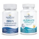 Nordic Naturals Starter Pack - 남성 멀티비타민 Extra Strength, Ultimate Omega