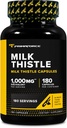 Primaforce 우유 이틀 180 캡슐 1000mg Equivalent - 글루텐은, 4:1 추출물의 250mg에서 비 GMO 규정식 보충교재, 해방합니다