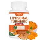 2200mg Liposomal 심황 Curcumin는 까만 고추 & 생강을 가진 보충을 강화했습니다 흡수 - 합동 지원을 위한 95% Curcumin 추출물 60의 캡슐
