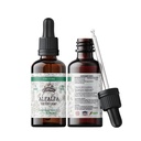 Alfalfa Tincture, 유기 Alfalfa 추출물 (Medicago Sativa)는 잎, Immune 지원을 위한 산화 방지제 추출물, 찬 압박된 유기 식물성 글리세린 2개 oz, 670 mg에 있는 비 GMO