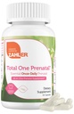 Zahler - 여성을위한 총 하나 임신 비타민 (60 개) Folic 산, 철, 아연 및 19 다른 필수 비타민 및 미네랄 - Kosher Pre Natal Multivitamin 캡슐