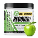 아웃 워크 영양 포스트 운동 회복 분말 - Creatine Monohydrate, KSM-66 Ashwagandha & Tart Cherry - 속도 복구, Eases Soreness - 남성과 여성을위한 크레아틴 분말, 녹색 애플, 240 Gr